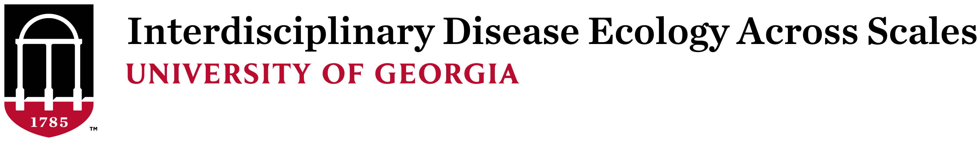 logo: Interdisciplinary Disease Ecology Across Scales, University of Georgia